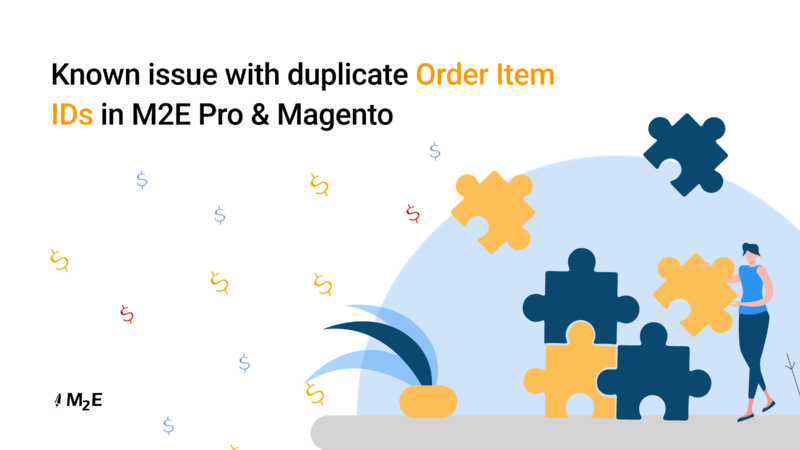 Known issue with duplicate Order Item IDs in M2E Pro & Magento