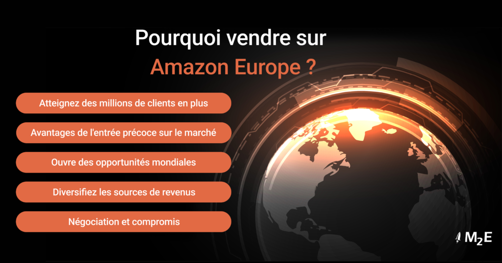 Pourquoi vendre sur Amazon Europe?