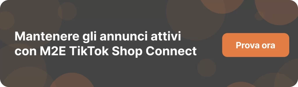 M2E TikTok Shop Connect