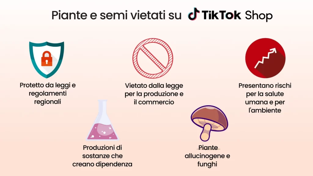 Politica dei prodotti vietati del TikTok Shop