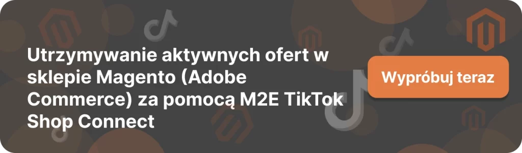 M2E TikTok Shop Connect 