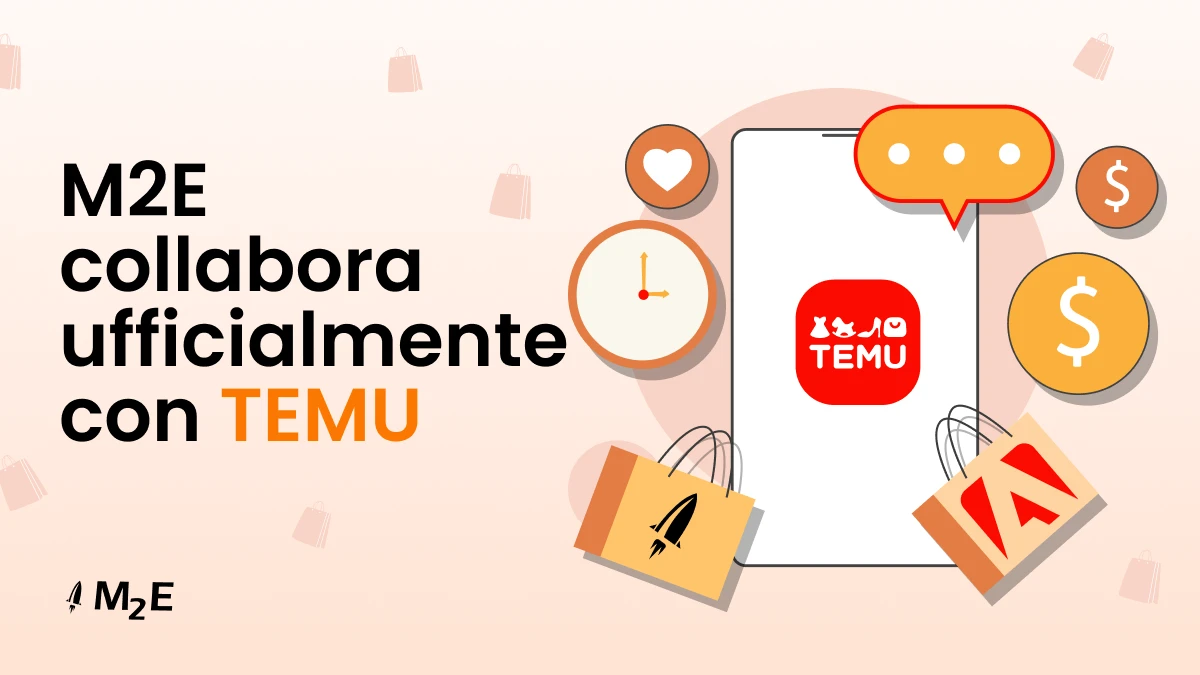 M2E collabora ufficialmente con TEMU
