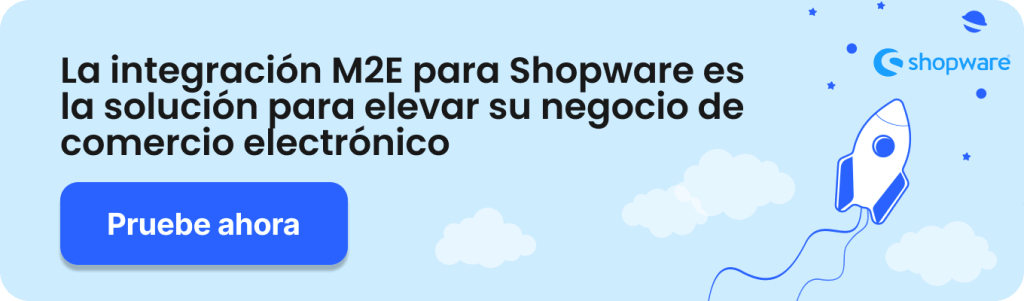 Integración M2E para Shopware