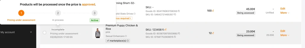 Le tre fasi di validazione di Temu