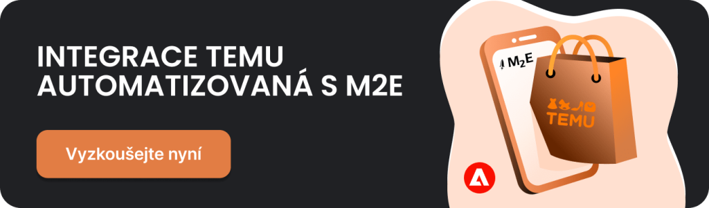 Nejlepší místa pro prodej oblečení: M2E Temu Integrace