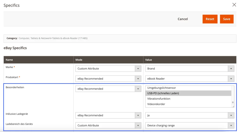 Integracja M2E Pro z eBay - specyfika pozycji