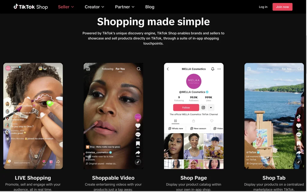 O sítio mais fácil para vender roupa: TikTop Shop US