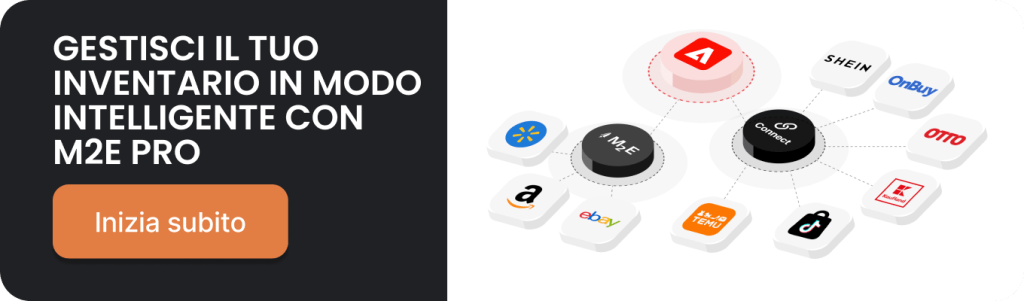 GESTISCI IL TUO INVENTARIO IN MODO INTELLIGENTE CON M2E PRO