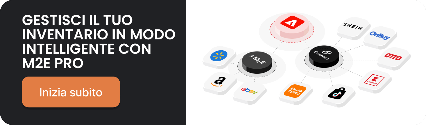 Utilizza M2E Pro per gestire le operazioni sui marketplace