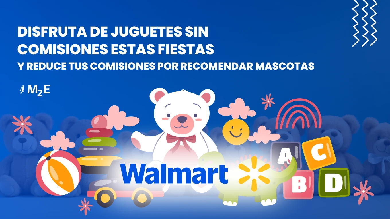 Vende Juguetes y Artículos para Mascotas en Walmart sin Comisiones con M2E Pro