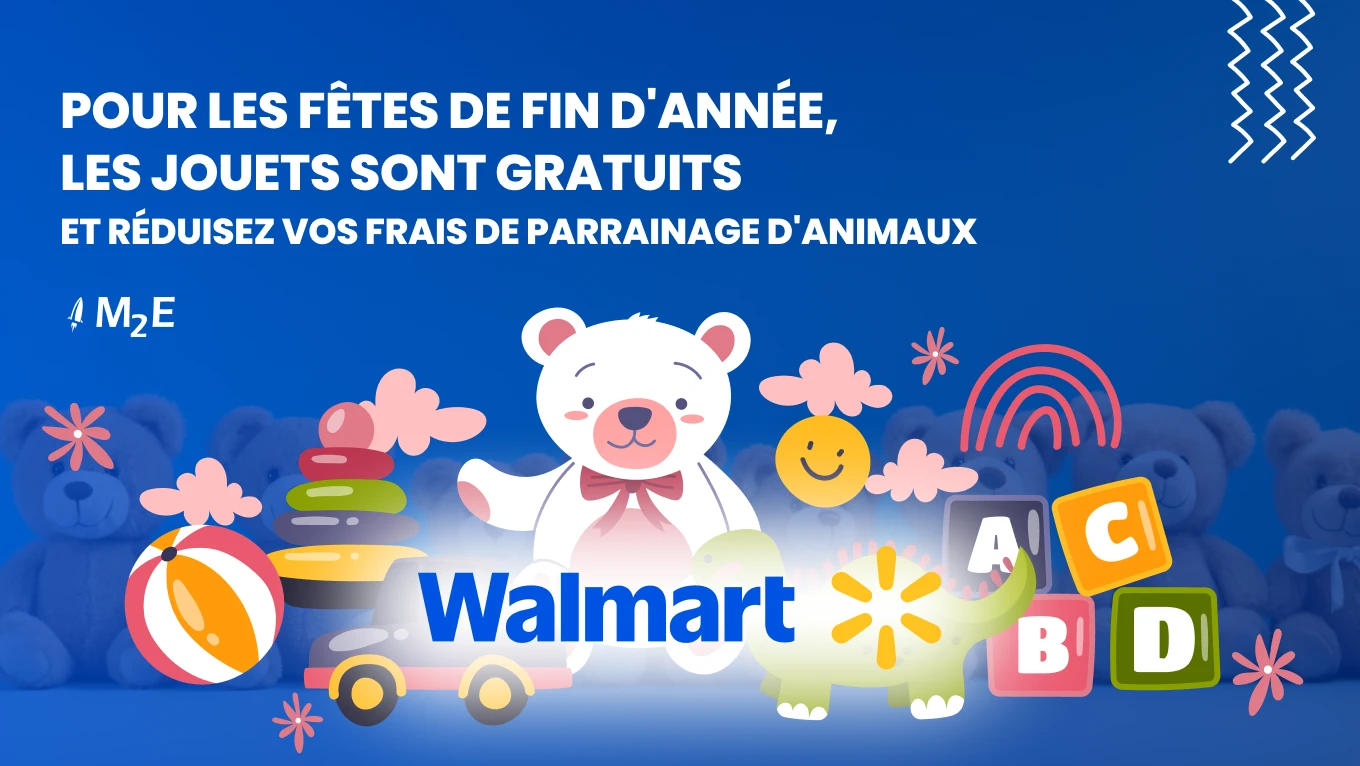 Vendre des jouets et des fournitures pour animaux sur Walmart sans frais avec M2E Pro