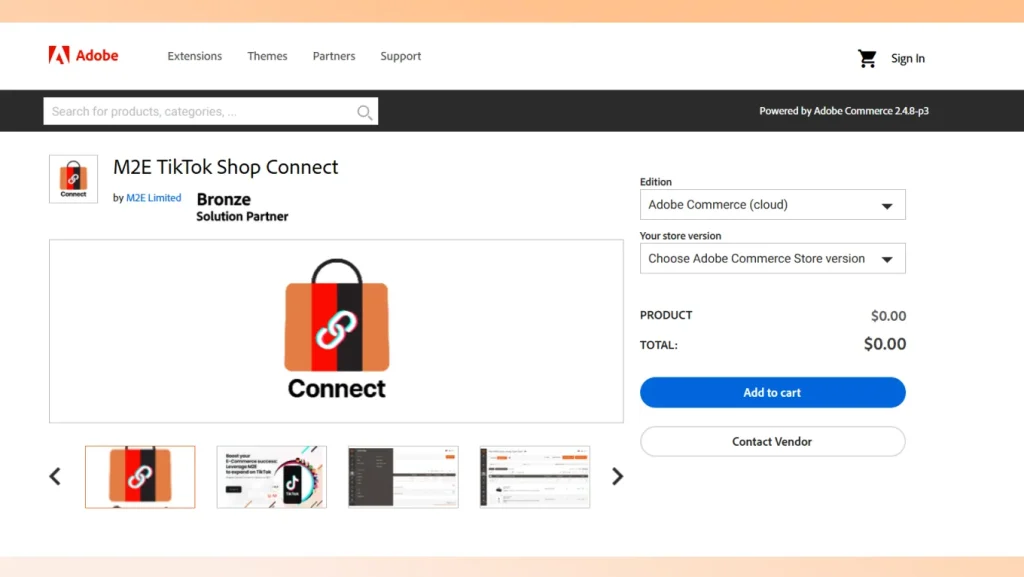 M2E TikTok Shop Connect