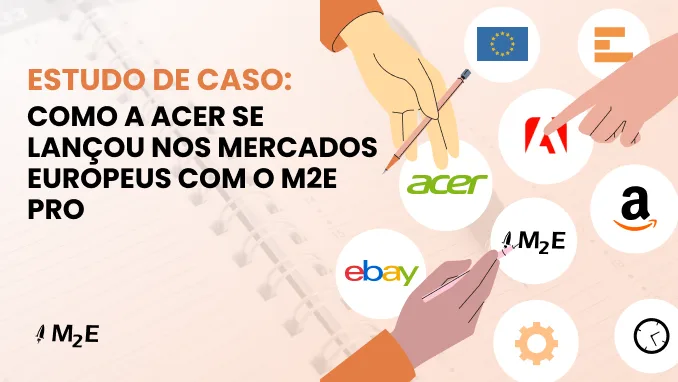 Estudo de caso: Como a Acer se lançou nos mercados europeus com o M2E Pro