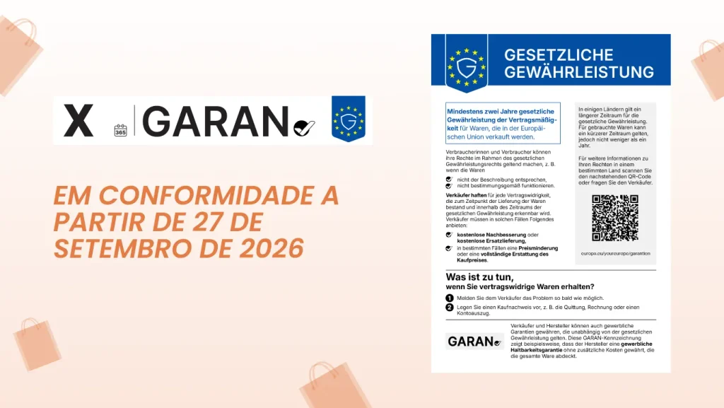 Exemplo de etiqueta GARAN